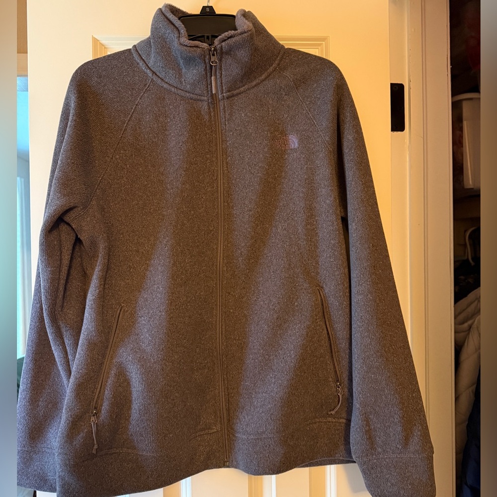The North Face Grey Fleece Jacket- L
